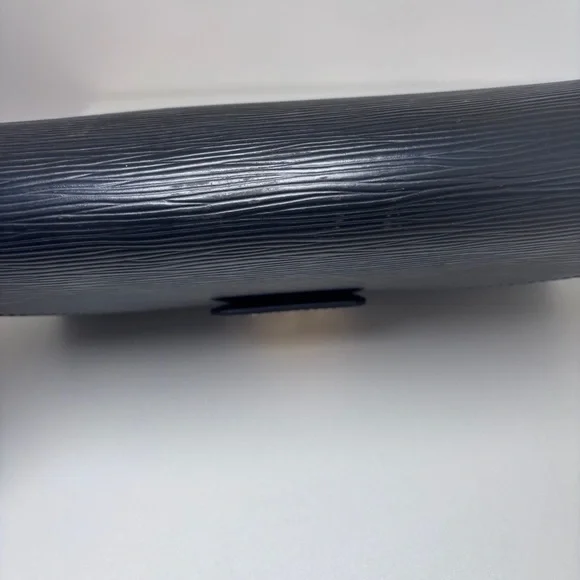 Louis Vuitton Black Epi Leather Sellier Dragonne Envelope Clutch Bag Authentic - Picture 5 of 16